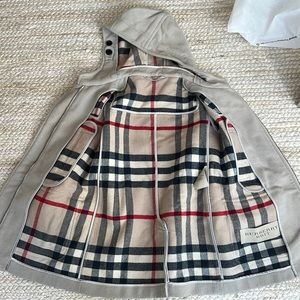 Burberry Pea Coat light tan size 6